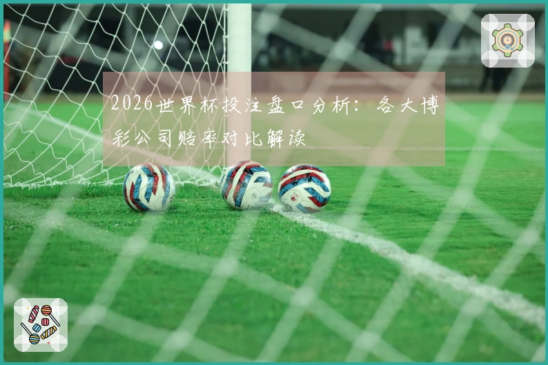 2026世界杯投注盘口分析：各大博彩公司赔率对比解读